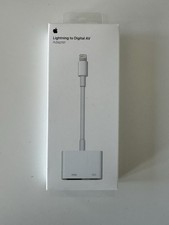 Apple Lighting to Digital AV Adapter (Original) Neu Versiegelt Original verpackt