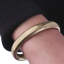 Snake bracelet 750 yellow gold