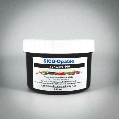 250ml sico opatex 100 schwarz - sico,