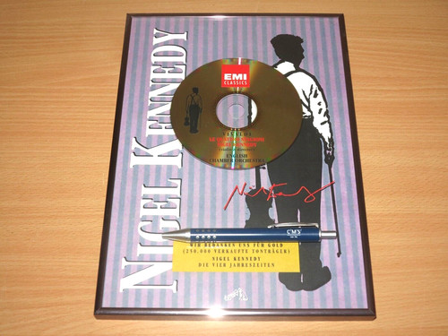 Nigel kennedy gold award - gold, für