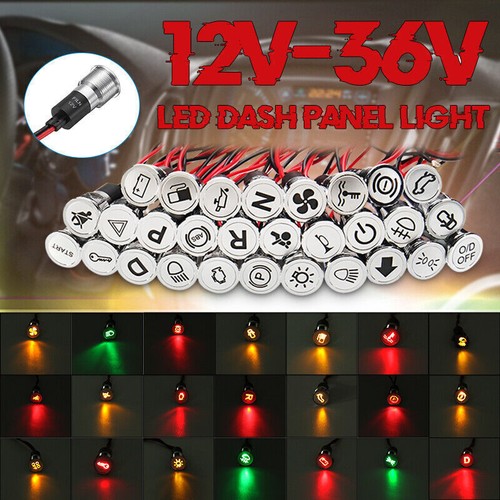 16mm 12v 24v 36v symbol - 16mm, 12v/24v/36v