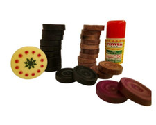 Carrom Steine, Striker und