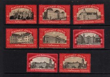 German Advertising Stamps-