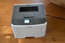 Lexmark MS415dn Laserdrucker A4 Schwarz Weiss LAN Duplex 38 S/Min, defekt