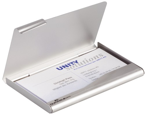 Durable visitenkarten etui - durable,