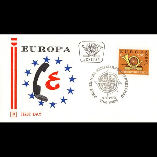 österreich fdc europa 1973 - Österreich,