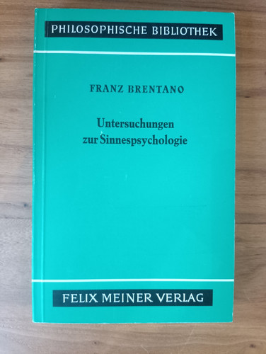 Brentano franz untersuchungen - brentano,