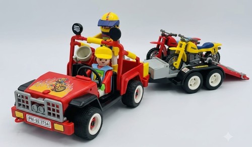 Playmobil 3754 geobra jeep - playmobil,