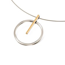 Boccia Anhänger bicolor Titan