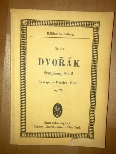 Noten dvorak symphonie 5 - noten,