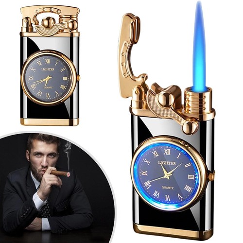 Feuerzeug mit uhr - feuerzeug,