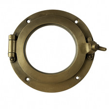 Original Messing Bullauge 1920