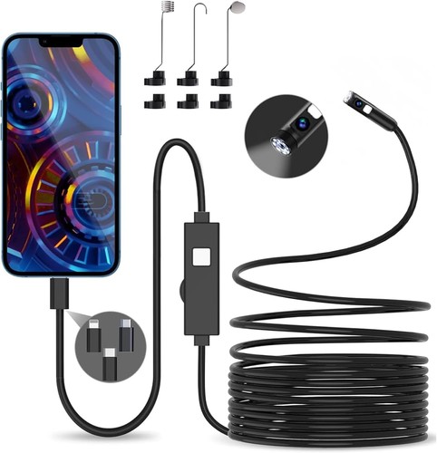 Dual lens endoskopkamera 1080p - dual,