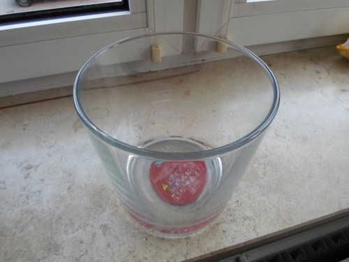 Glas-Blumenvase