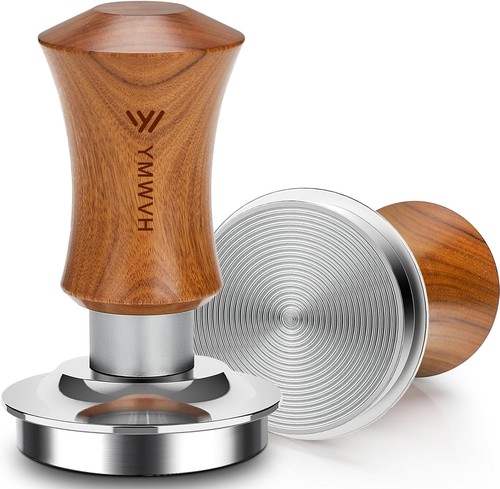 Walnuss tamper 53mm edelstahl - walnuss,