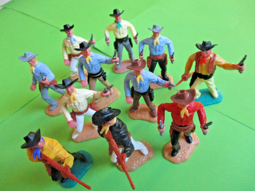 Timpo toys cowboys mit - 11,
