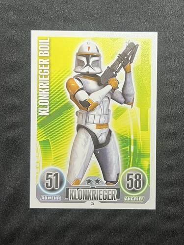 Star wars force attax - attax, clone