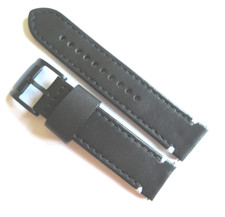 FOSSIL Original Ersatz Lederarmband JR1448 Uhrband watch strap Schwarz 22mm