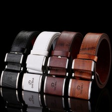 1x Herren Echtleder Gürtel