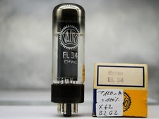 1x Valvo Mullard EL34 xf2 code