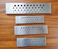 4 Zieheisen für Goldschmied/ Hergestellt in Deutschland / Goldschmiedewerkzeug