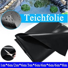 Teichfolie PVC 0.5mm schwarz
