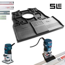 Profi Führungsschienenadapter für Bosch GKF 600 Adapter Führungsschiene Fräse