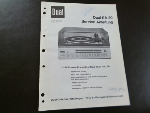 Original service manual - original,
