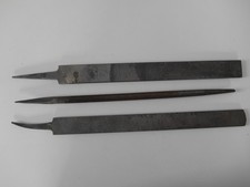 3 er Set Feile, Raspel, Rundfeile 30 cm ohne Holzgriff