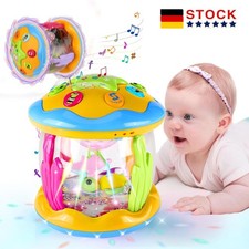 Baby Musikspielzeug Kinderspielzeug Ab 6 Monate Elektrisch Drehender Projektor