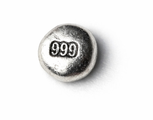 Silbernugget 999