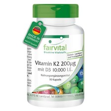 Vitamin K2 200 µg mit D3