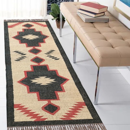 Teppich läufer wolle jute - teppich,