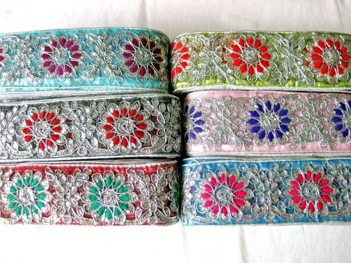 Orientalische organza borte - orientalische, organza-borte