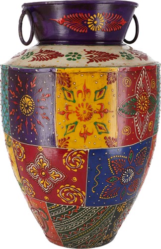 Vintage metall vase krug - vintage,