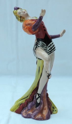 Lorna bailey art deco lady - art,