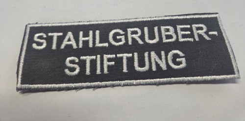 Aufnäher patch stahlgruber - aufnäher,