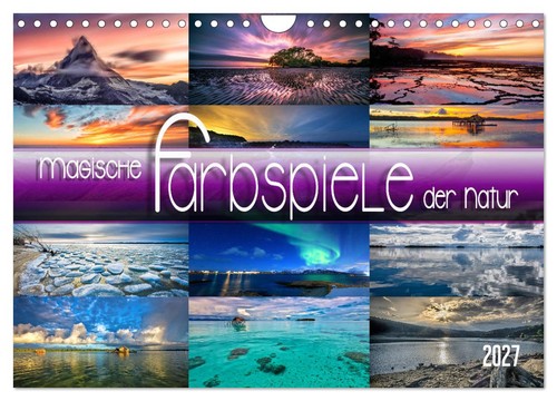 Magische farbspiele der natur - farbspiele,