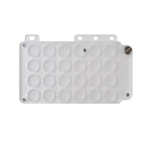 Leere aquarellpalette mit - aquarellpalette, 24