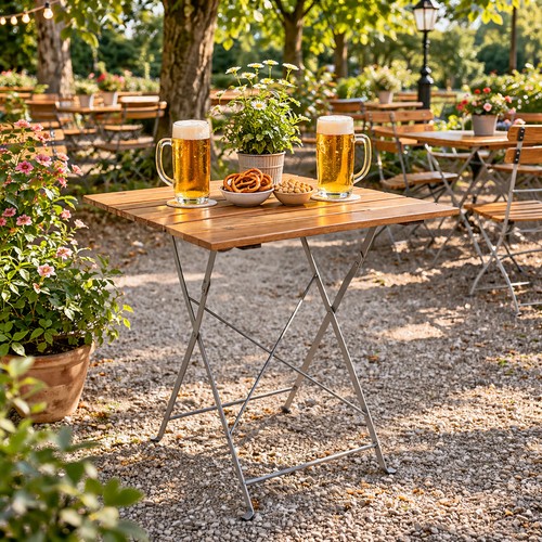Klapptisch biergarten tisch - klapptisch,