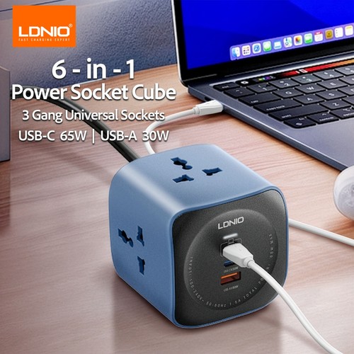 Ldnio steckdose cube 3 - steckdose,