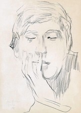 Oskar KOKOSCHKA, Portrait in