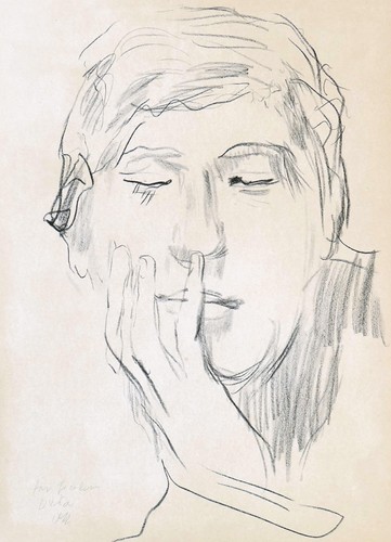 Oskar kokoschka portrait in - kokoschka,,