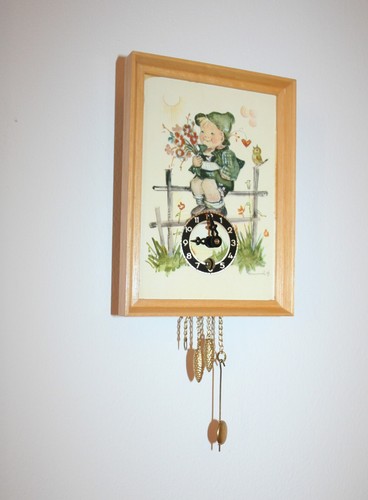 Vintage uhr pendeluhr - vintage, uhr,