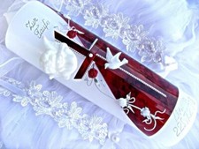 Taufkerze Kommunionkerze Junge