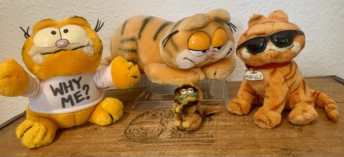 Garfield plüschtier set 4 - plüschtier,