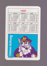 DDR-Taschenkalender "Ostsee-Zeitung-Rostock" 1990/91