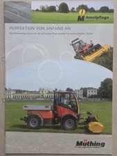 MÜTHING Mulcher Programm Prospekt Traktor Bulldog Schlepper