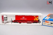 Roco H0 47633 Taschenwagen mit Auflieger Langnese DB OVP | Z-746