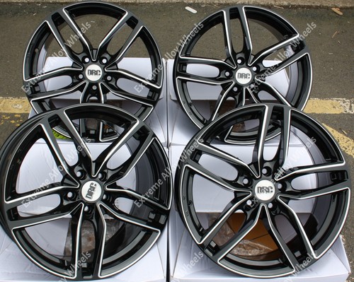 Zoll schwarze drs alufelgen - schwarze,